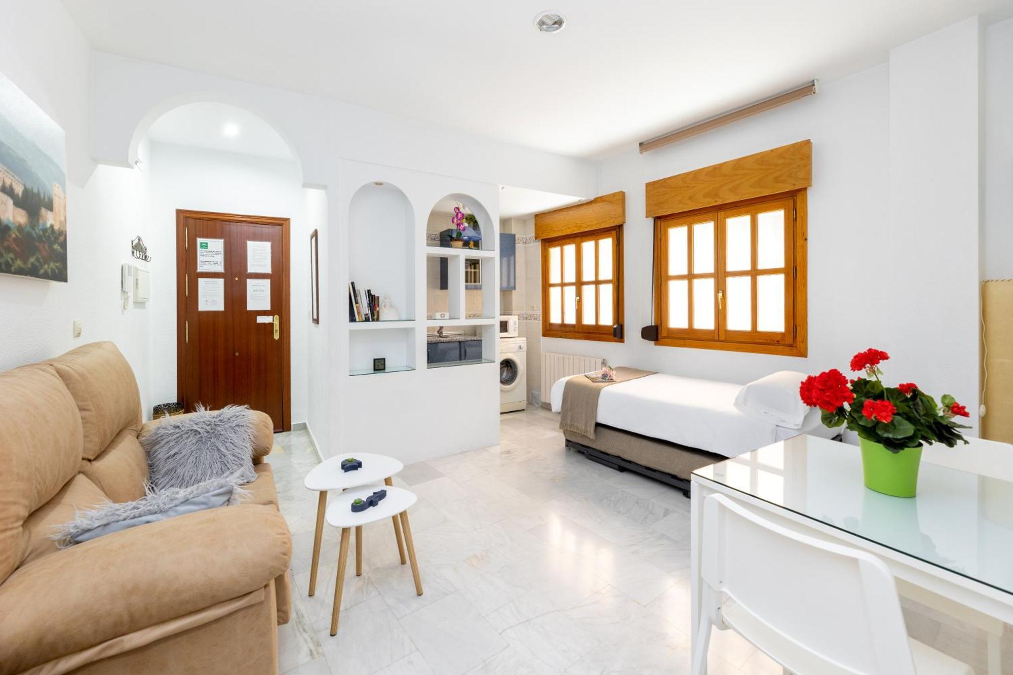 Apartamento Adultos Centro Nueva De La Virgen 2 Free Parking Granada Exterior foto